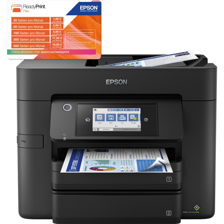 Multif Epson WF-4830DTWF A4 Color Negra (C11CJ05402