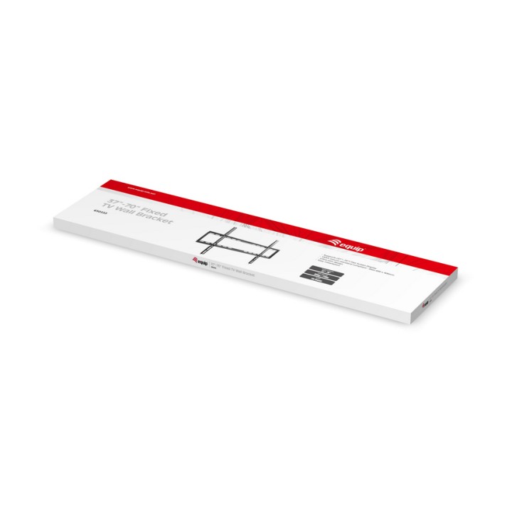 Soporte Pared EQUIP Fijo 37-70" Inclina 35Kg (EQ650333)