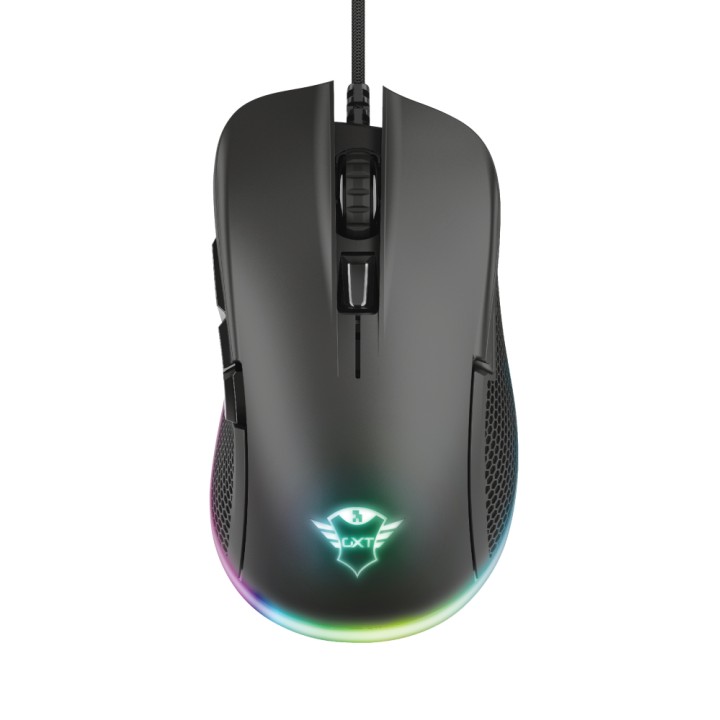 Ratón Gaming Trust GXT 922 Ybar 7200dpi Negro (24309)