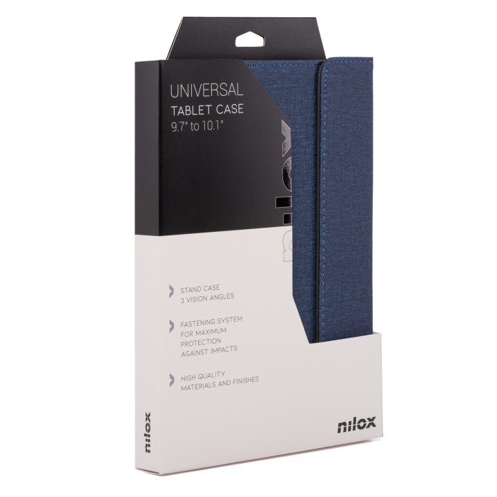 Funda NILOX 9.7"-10.5" Poliéster Azul (NXFB003)