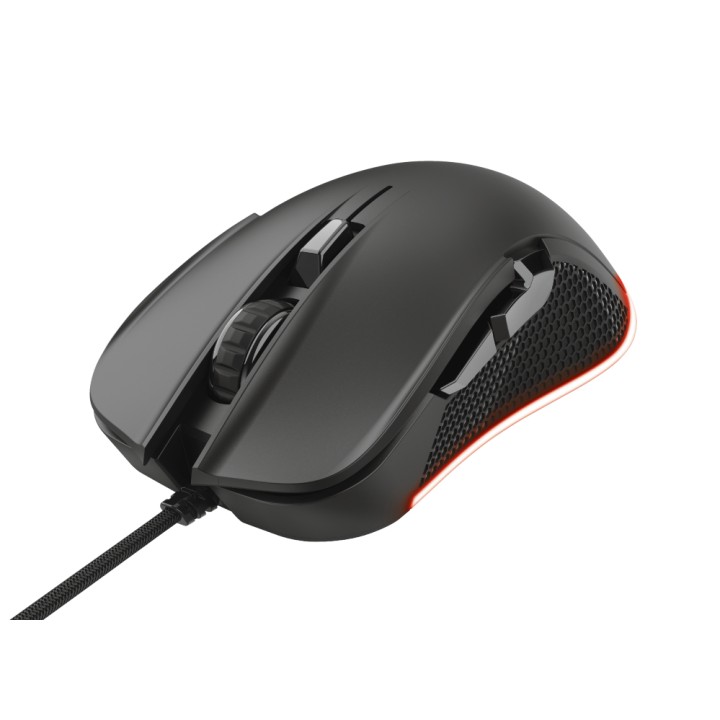 Ratón Gaming Trust GXT 922 Ybar 7200dpi Negro (24309)