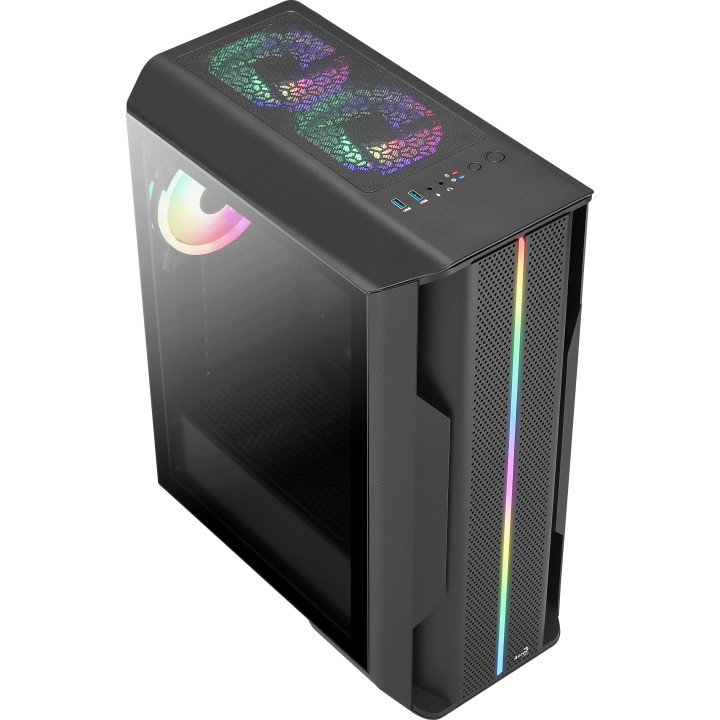 Caja AEROCOOL Splinter V1 ATX Negra (SPLINTERDUOBKV1)