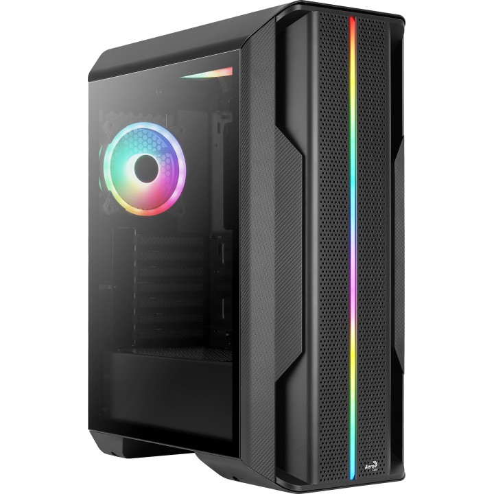 Caja AEROCOOL Splinter V1 ATX Negra (SPLINTERDUOBKV1)