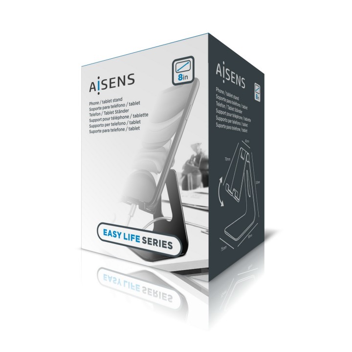 Soporte AISENS Smartphone/Tablet 1 Pivote (MS1PM-084)