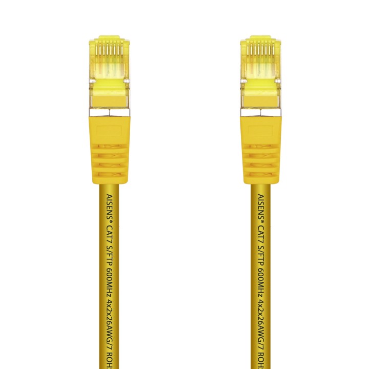 Latiguillo AISENS RJ45 Cat7 SFTP 1m Amarillo(A146-0474)