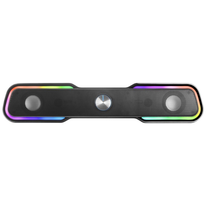 Barra Sonido Mars Gaming 2.0 Bluetooth 5.0 Negra (MSBX)