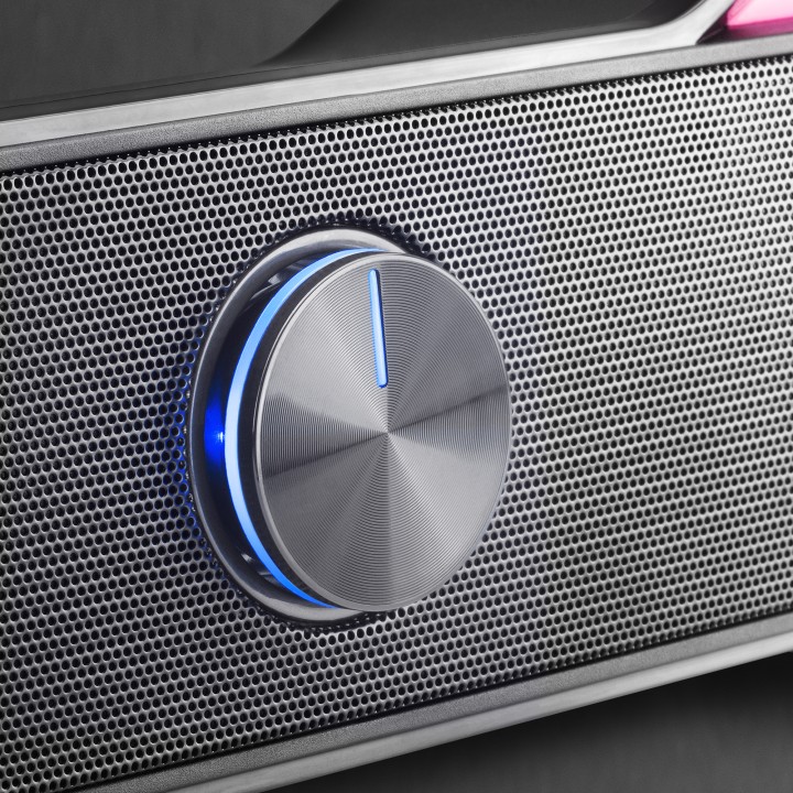 Barra Sonido Mars Gaming 2.0 Bluetooth 5.0 Negra (MSBX)