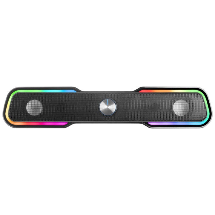 Barra Sonido Mars Gaming 2.0 Bluetooth 5.0 Negra (MSBX)