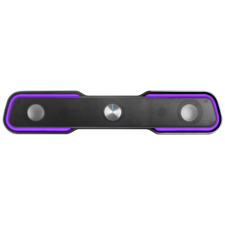 Barra Sonido Mars Gaming 2.0 Bluetooth 5.0 Negra (MSBX)