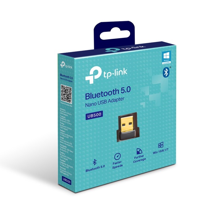 Adaptador TP-LINK Bluetooth 5.4 Nano USB2.0 (UB500)