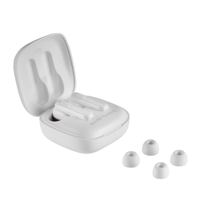 Auriculares Mars Gaming Intraurales BT Blancos (MHIBW)