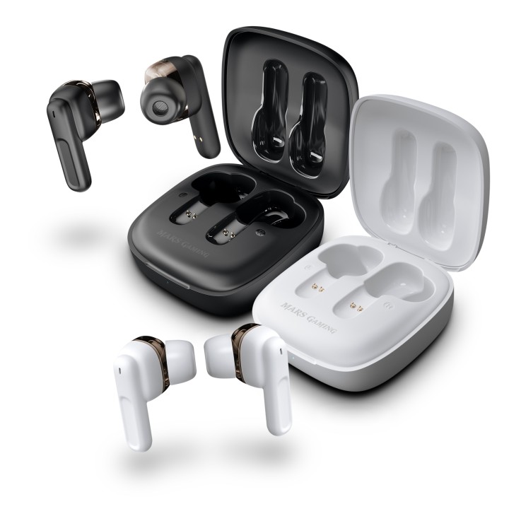 Auriculares Mars Gaming Intraurales BT Blancos (MHIBW)