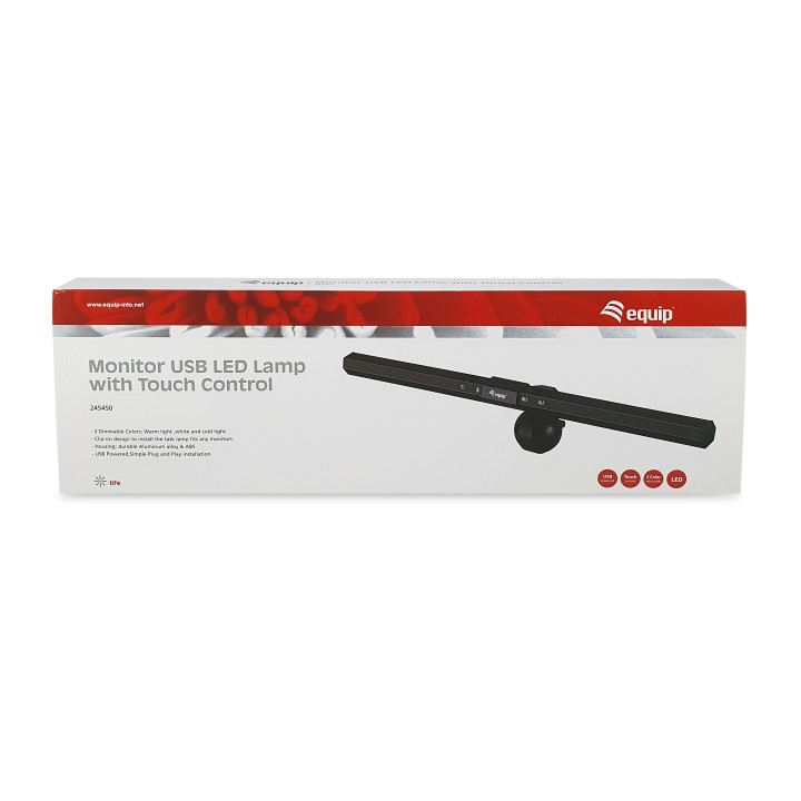 Lámpara EQUIP LED para Monitor 400L USB (EQ245450)