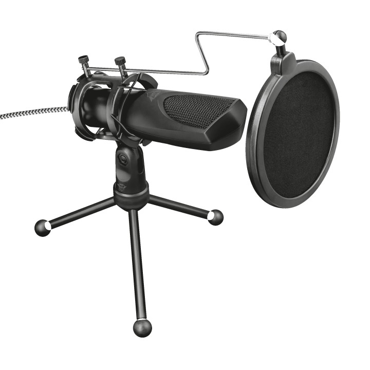 Micrófono Trust GXT232 Mantis USB Trípode Negro (22656)