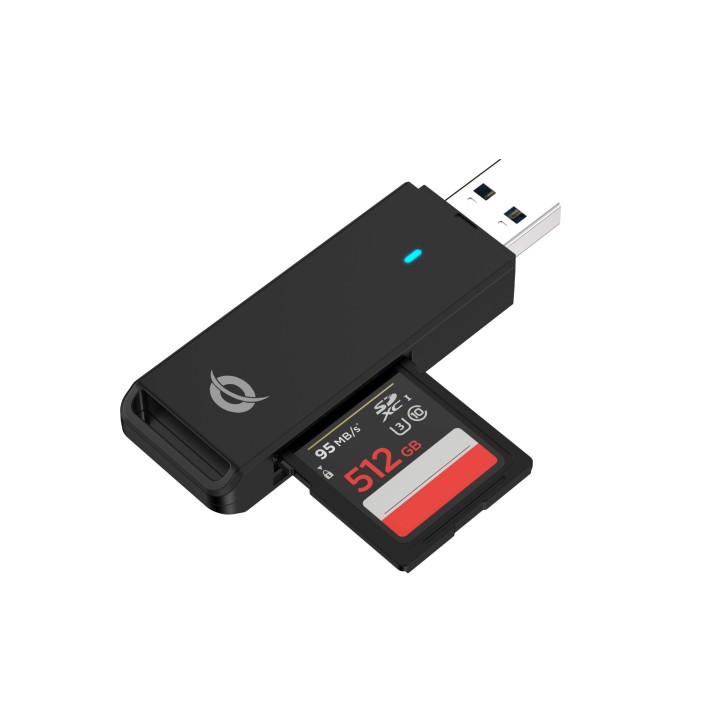 Lector Tarjetas CONCEPTRONIC 2 en 1 USB 3.0 (BIAN02B)