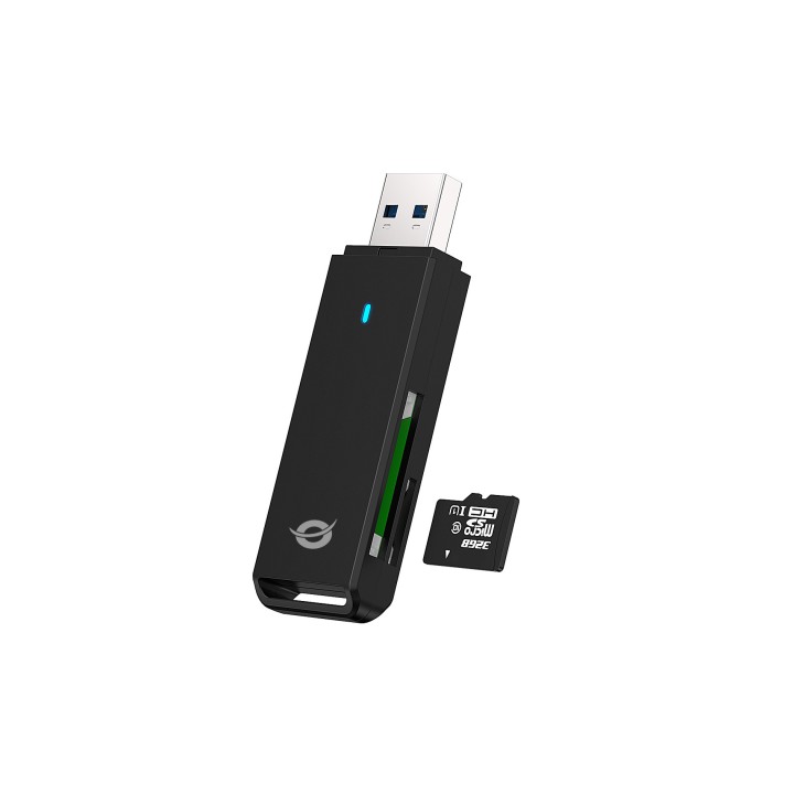 Lector Tarjetas CONCEPTRONIC 2 en 1 USB 3.0 (BIAN02B)