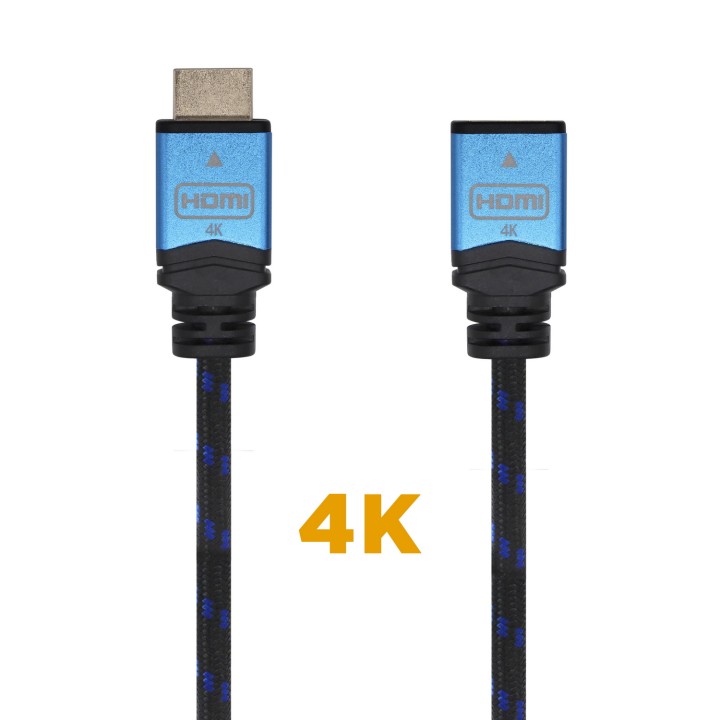 Cable AISENS HDMI A/M a HDMI A/H 3m Negro (A120-0454)