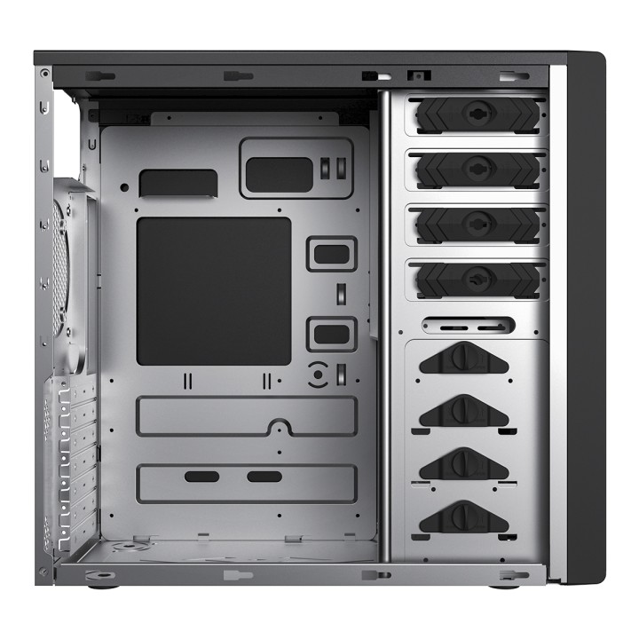 Caja UK8016 Evo 300W USB 2/3 ATX mATX ITX Negra (52117)