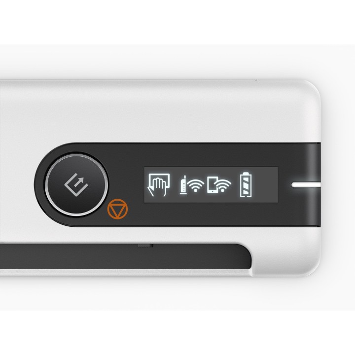 Escáner Portátil Epson DS-80W A4 Blanco (B11B253402)