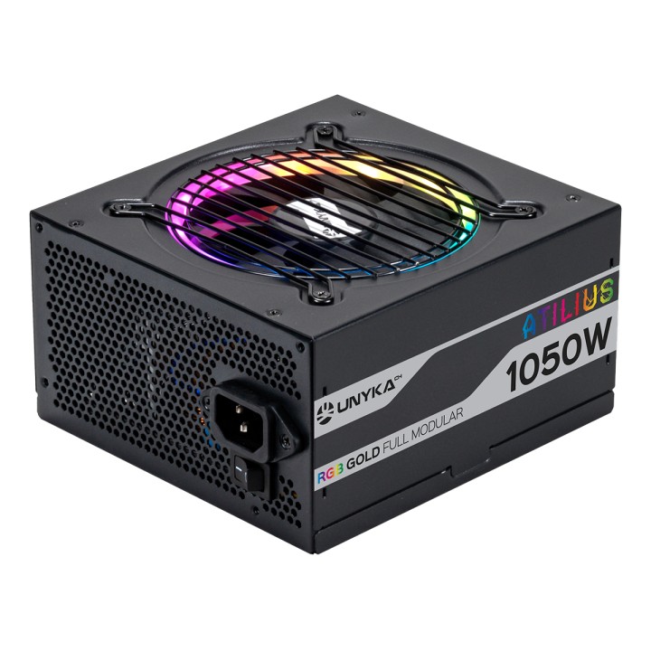 Fuente UNYKA Atilius ATX 1050W RGB 80+ Gold (UK521207)