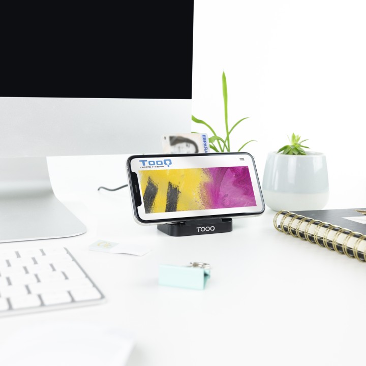 Lector Tarjetas TooQ DNIe USB 2.0 Negro (TQR-220B)
