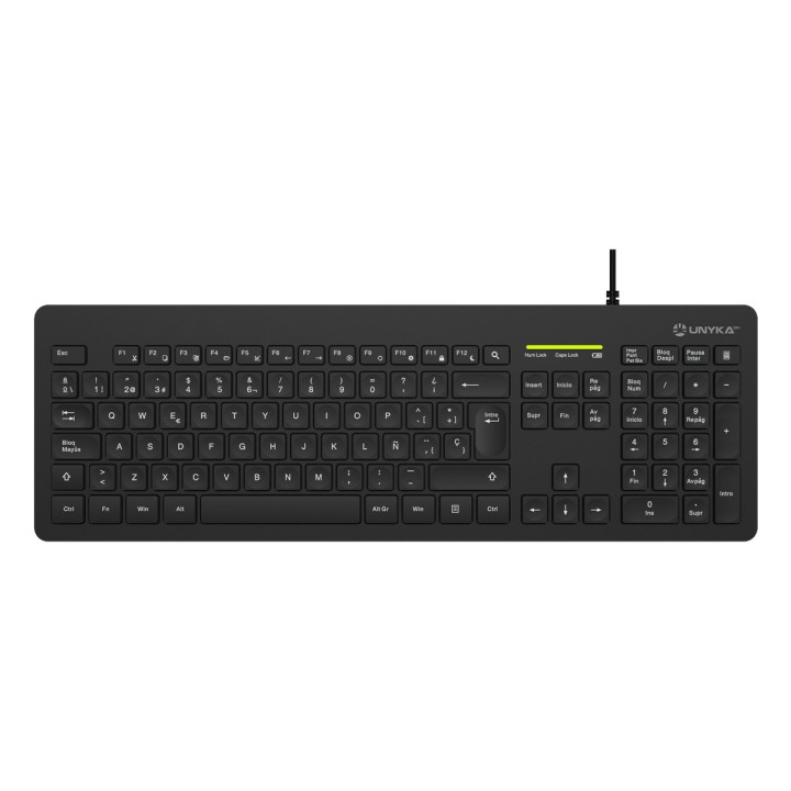 T+Ratón UNYKA PRO MK211 Slim 2400dpi Negro (UK505443)