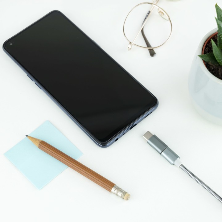 Nanocable USB-C/M a mUSB/H Aluminio Gris (10.02.0011)