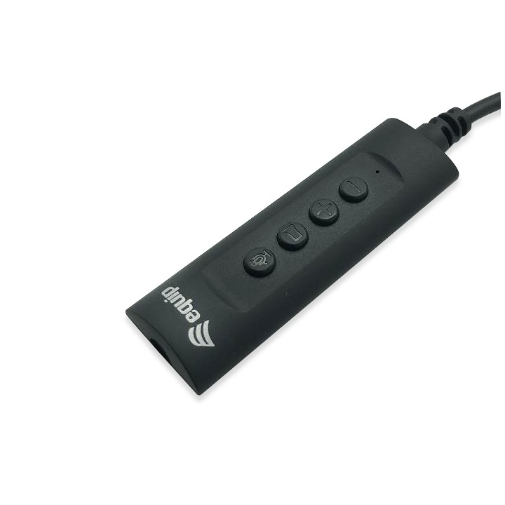 Adaptador EQUIP USB-A a Jack 3.5mm Negro (EQ245321)
