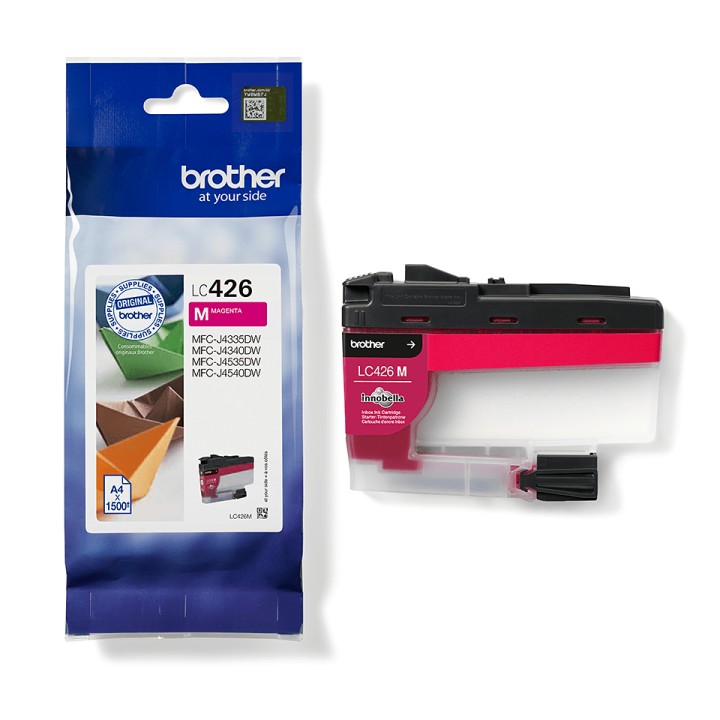 Tinta BROTHER Magenta 1500 páginas (LC426M)