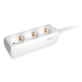 Regleta EQUIP 3xSchuko Cable 1.5m Blanca (EQ245550)