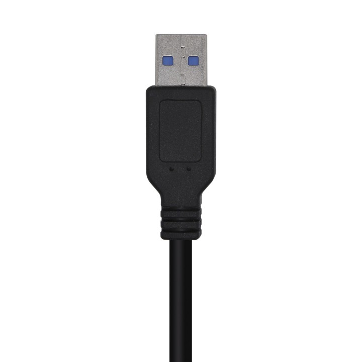 Cable AISENS USB-A/M a USB-A/M 1m Negro (A105-0446)