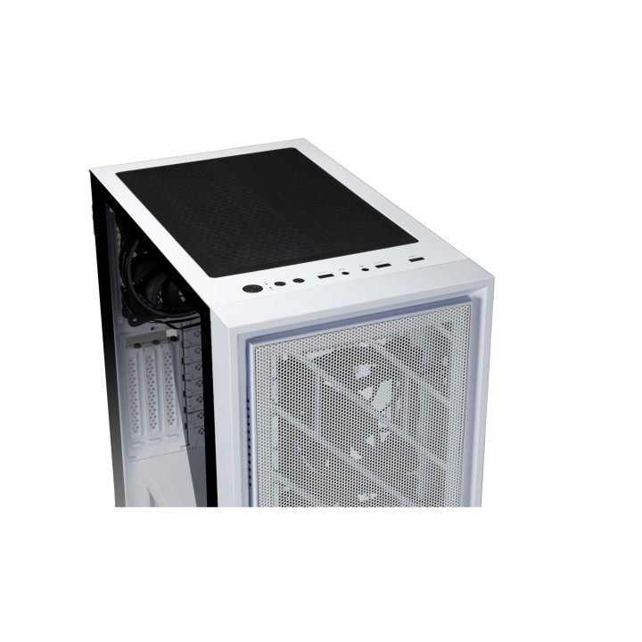 Caja Gaming Abysm Danube Kamp RGB ATX Blanca (AB812108)