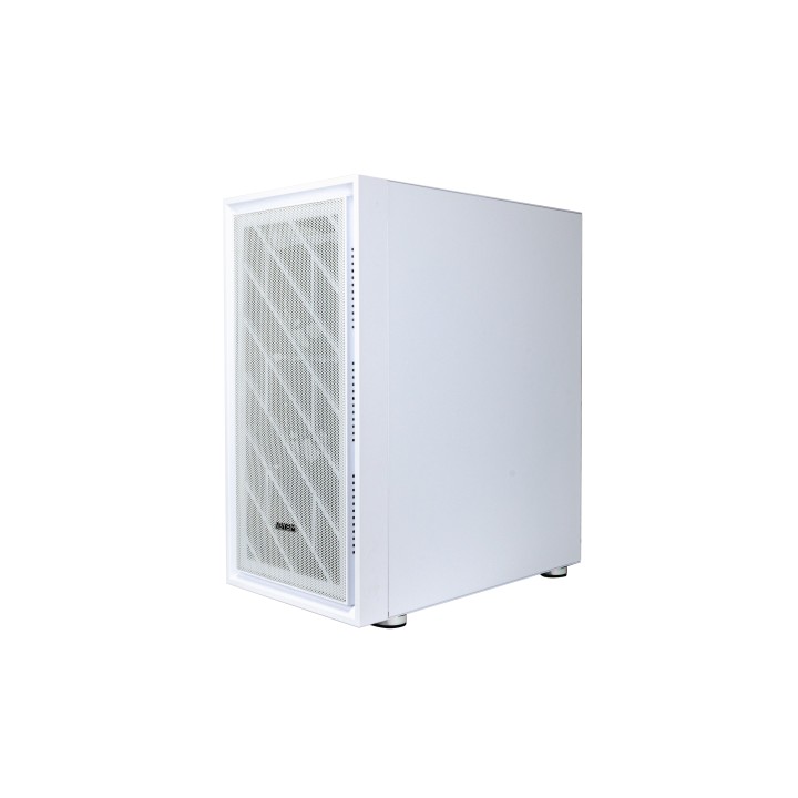 Caja Gaming Abysm Danube Kamp RGB ATX Blanca (AB812108)