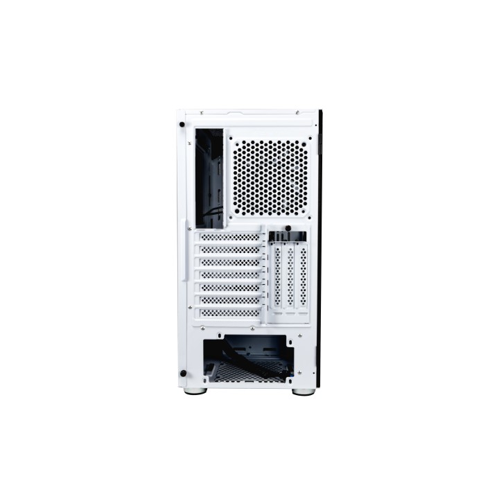 Caja Gaming Abysm Danube Kamp RGB ATX Blanca (AB812108)