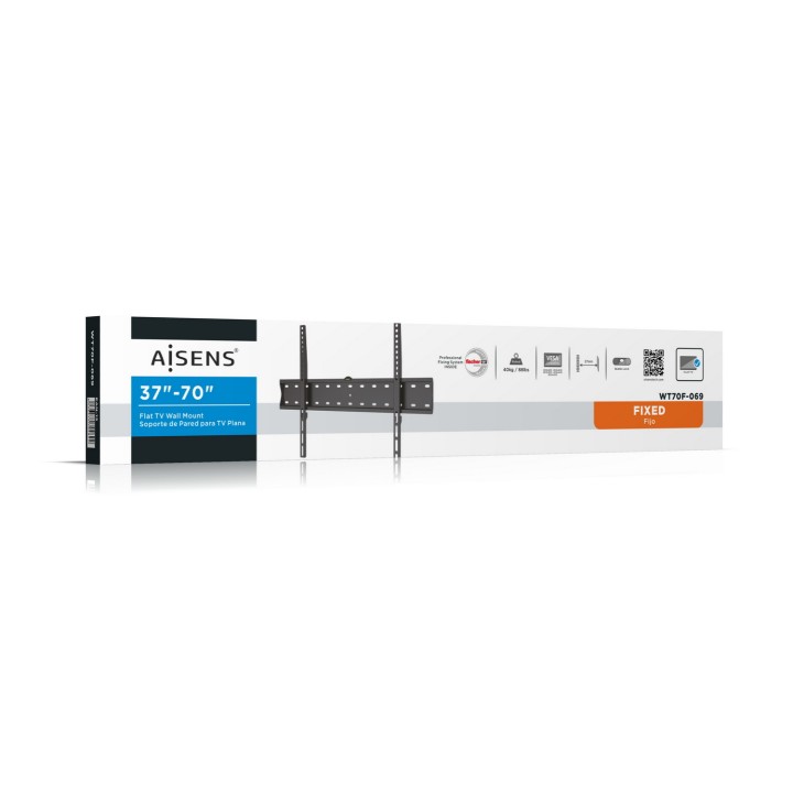 Soporte Pared AISENS Fijo 37"-70" Máx. 40Kg (WT70F-069)