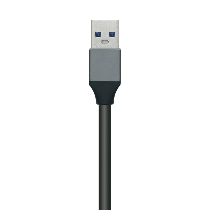 Hub AISENS USB-A 3.0 a 4xUSB-A 3.0 Gris (A106-0507)