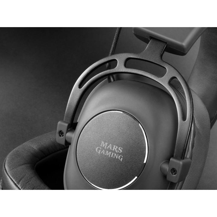 Auric+Micro Mars Gaming 3.5mm USB Negros (MH6)