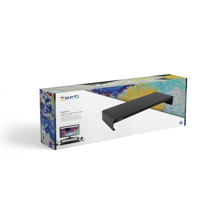 Soporte Elevador TooQ Monitor Negro (TQMR0121)
