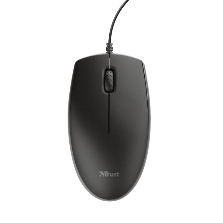 Teclado+Ratón Trust TKM-250 USB 1.8m Negro (23977)
