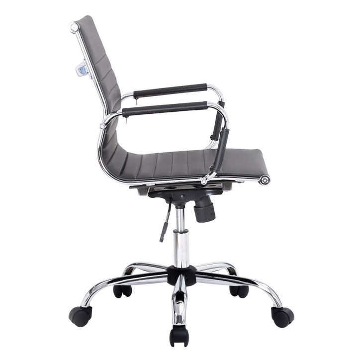 Silla de Oficina EQUIP Respaldo Medio Negra (EQ651002)
