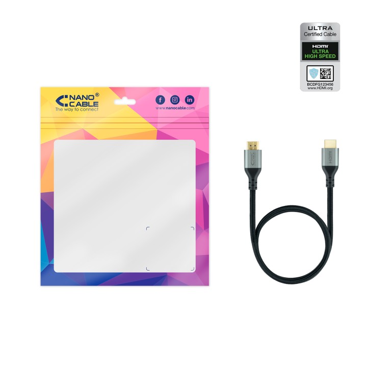 Nanocable HDMI A/M a HDMI A/M 3m Negro (10.15.8103)
