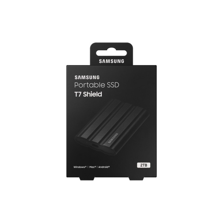 SSD Samsung T7 Shield 2Tb USB 3.1 Negro (MU-PE2T0S/EU)