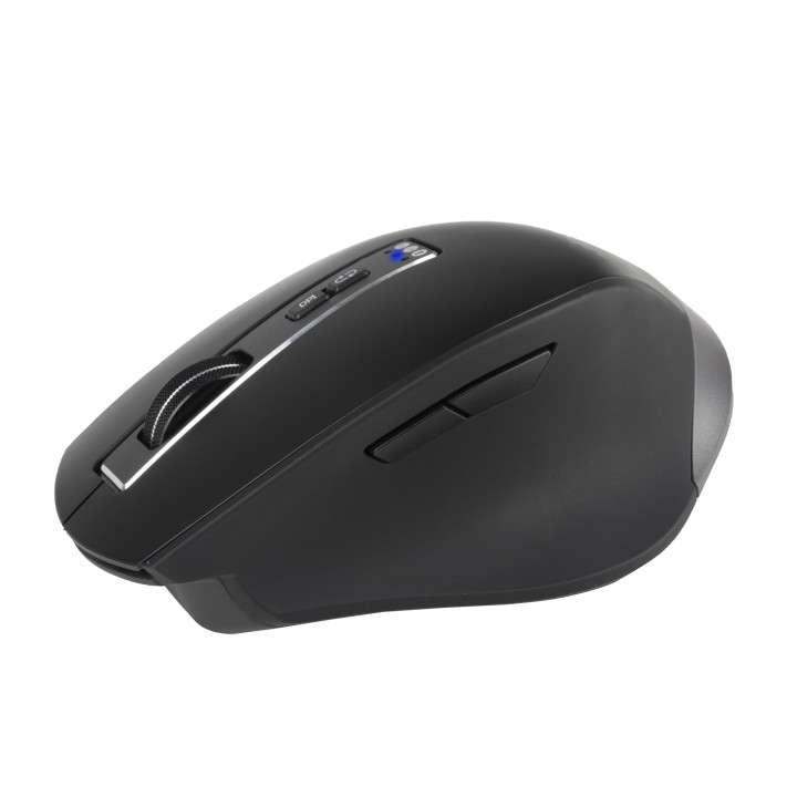 Ratón Gaming NGS Láser RF BT 3200dpi Negro (BLUR-RB)
