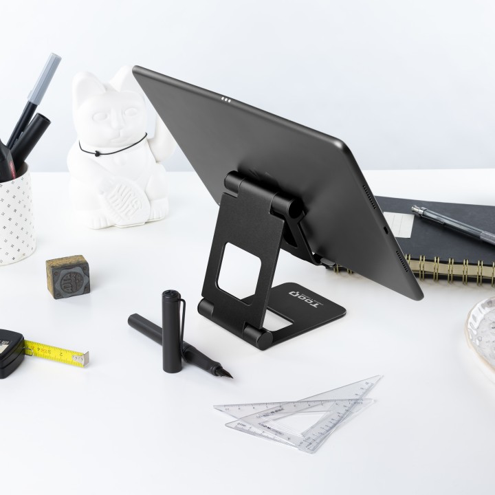 Soporte TooQ Plegable Slim Negro (PH-KEOPS-NOCHE)