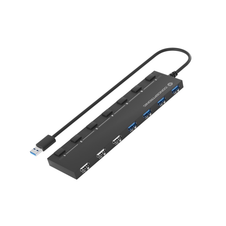 Hub CONCEPTRONIC USB-A a 2xUSB 2.0 4xUSB-A (HUBBIES09B)