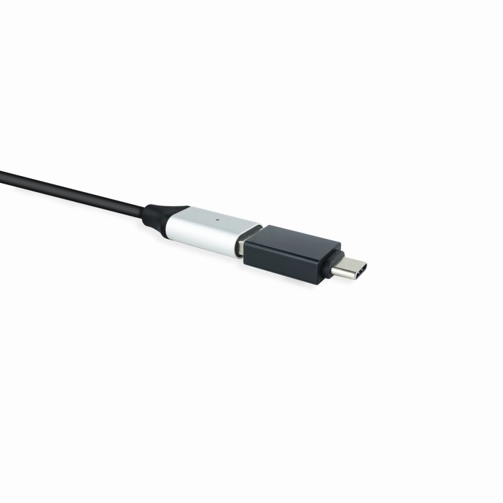 Adaptador Nanocable USB-C/M a USB-A/H Negro(10.02.0010)