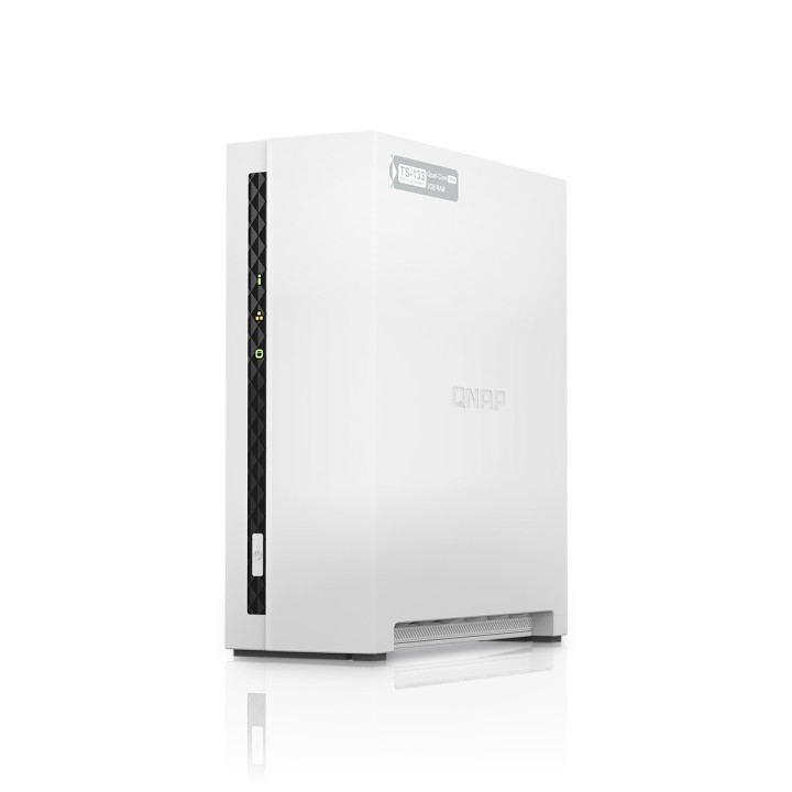 NAS QNAP DDR4 2Gb SATA2/3 1 Bahía Blanco (TS-133)