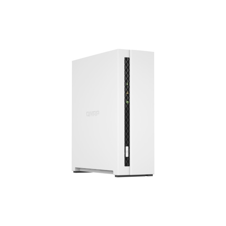NAS QNAP DDR4 2Gb SATA2/3 1 Bahía Blanco (TS-133)