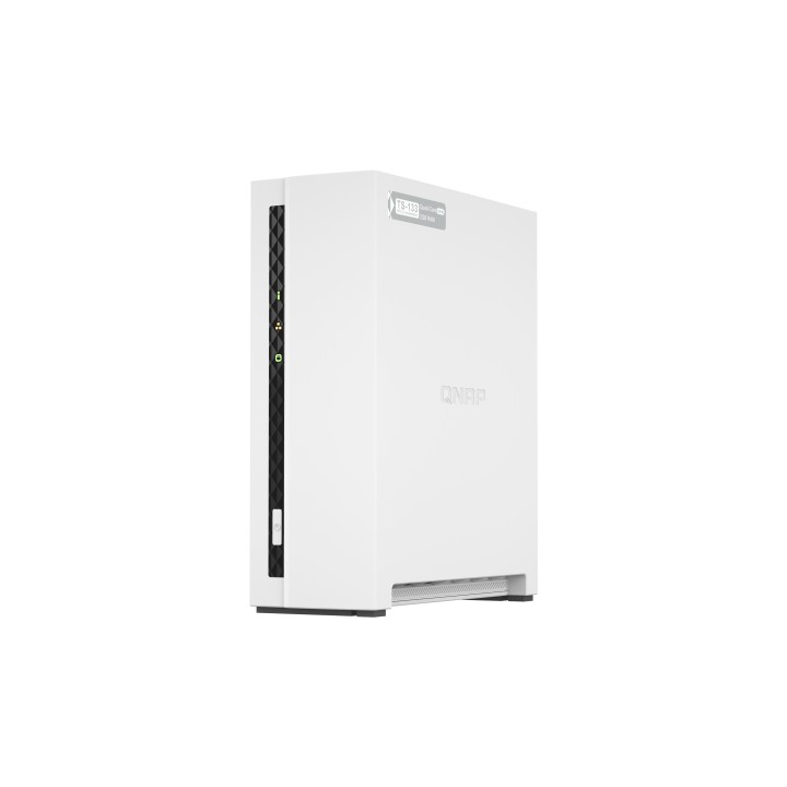 NAS QNAP DDR4 2Gb SATA2/3 1 Bahía Blanco (TS-133)