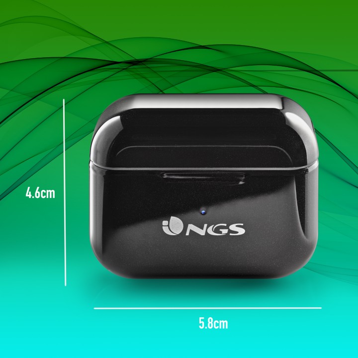 Auriculares NGS Intraurales BT Negro (ARTICABLOOMBLACK)